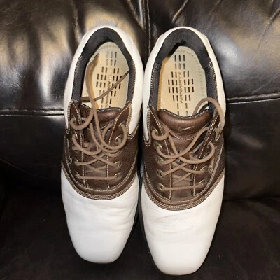 ZAPATOS DE GOLF NIKE SP6 PARA HOMBRE TALLA 10 M CREMA/MARRÓN 314896-121 ¡Con caja! Foto 1 de 4