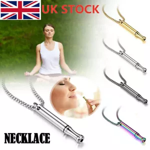Quit Stop Smoking Vaping Breathing Necklace Breathlace Stress Anxiety Relief Toy - Picture 1 of 21