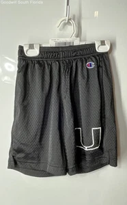 Champion Kids Black Miami Hurricanes Pull-On Athletic Shorts Size Small 6-7 - Picture 1 of 5