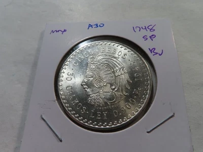 A30 México 1948 5 pesos BU Foto 1 de 2