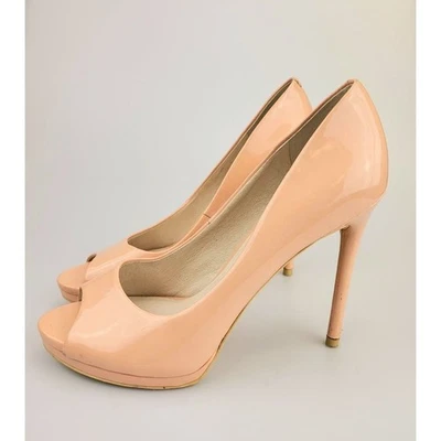 Kenneth Cole Zapatos Mujer Cuero 6.5 Sin Cordones Deslizables Stiletto Rosa Pump Nude Foto 1 de 4