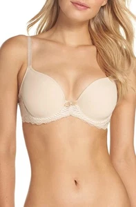 Wacoal 853117 La Femme T-Shirt-BH mit Bügel Nude Neu Größe 34H - Bild 1 von 6
