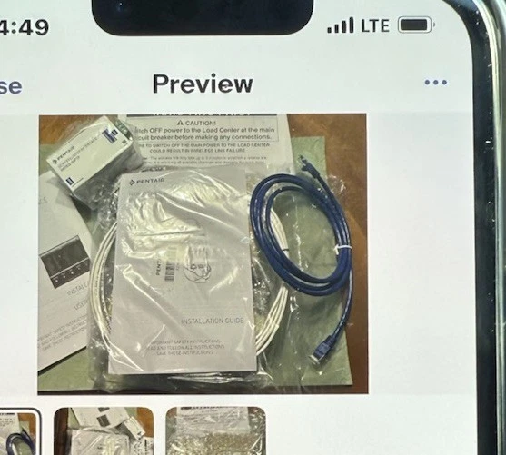 Pentair Kit Interfaccia ScreenLogic 522104 Connessione Wireless - Immagine 1 di 1