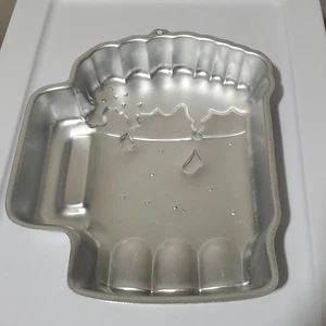 Vintage Wilton Beer Mug Good Cheer Cake Pan 1984 502-3965 Baker Dad Birthday - Picture 1 of 3