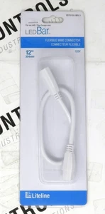 Liteline FBT6100-WH-3 12" Flexible Wire Connector LEDBar Series 120V White - Picture 1 of 3