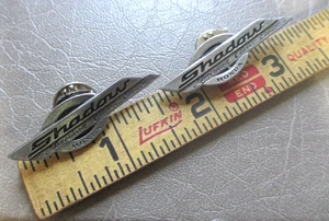 2 Official Honda Shadow Motorcycle American Classic Edition Lapel Tie Tack Pin - Picture 1 of 4