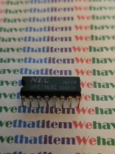 UPC1168C / PART MARKED / IC / DIP / 1 PIECE (qzty) - Picture 1 of 1
