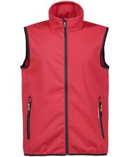 Musto Crew Softshell Gilet - Mens Small - Red - Free P&P