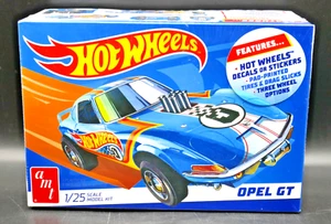 1:25 AMT Hot Wheels Opel GT Model Kit 1303 - New & Sealed - Picture 1 of 6