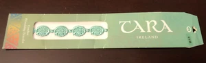 Tara Dublin Irland gehäkeltes Freundschaftsarmband Claddagh neu neu aus altem Lagerbestand von Solvar ~ 9 Zoll - Bild 1 von 6