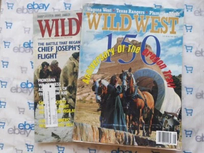 Wild West Magazine Collection Vintage Frontier History Stories  Lot Foto 1 de 4