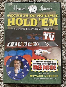 Secrets of Texas No Limit Hold Em Poker DVD Howard Lederer LBB76 - Bild 1 von 3