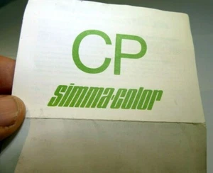 CP Simma-Color  Filter Guide Brochure  - Picture 1 of 5