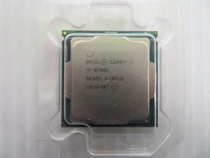 INTEL Core i7-8700K Coffee Lake Hexa-Core 3.7 GHz LGA 1151 95W Processor SR3QR - Picture 1 of 2