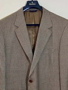 DE COLECCIÓN BROOKS BROTHERS ABRIGO DEPORTIVO DE LANA BLAZER PARA HOMBRE 48 R HECHO EN ITALIA ¡EXCELENTE! - Imagen 1 de 12