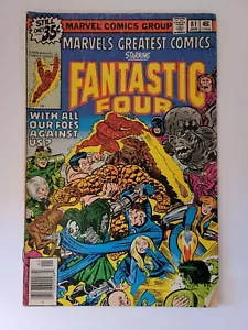 Marvel's Greatest Comics #81 VINTAGE 1980 Marvel Fantastic Four #81 - Picture 1 of 5