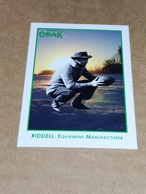 Riddell Equipment 2011 Tri-Star Obak No. 92 GREEN parallel - Serial #/25 - Image 1 of 4