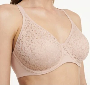 Chantelle 13F1 Norah Comfort Underwire Bra 34DDDD Nude Blush - Picture 1 of 3