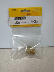 Temp Gauge Adapter Auto Meter 2263 - Foto 1 di 2