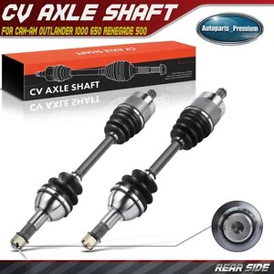 2x Rear Left & Right CV Axle Assembly for Can-Am Outlander 1000 650 Renegade 500 - Picture 1 of 11