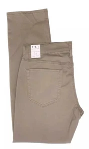Lucky Brand Men's 121 Slim Straight Sateen Jeans Pants in Sandstone Size Various - Picture 1 of 21