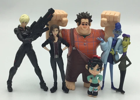 Disney Wreck It Ralph 4" Inch Plastic Figure Cake Toppers Breaks The Internet Cover