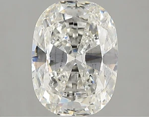 2 CT Unique Cushion Cut Lab Grown Diamond For Engagement Ring - Picture 1 of 2
