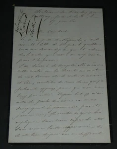 Honoré Charles REILLE lettre autographe signée à Lambert demande de sa Majesté - Picture 1 of 7