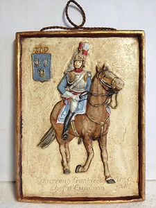 Gips - Relief - Bild  -  Kaiserreich Frankreich 1855-1865 - Bild 1 von 2