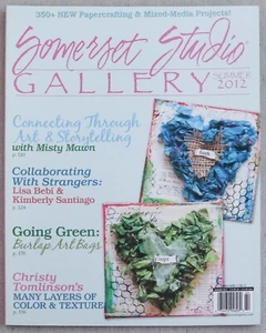 Somerset Studio Gallery Craft Magazine Vol 16 #4 Misty Mawn Christy Tomlinson - Picture 1 of 5