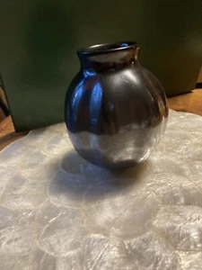 MATA ORTIZ MEXICO GRAPHITE BLACKWARE POT POTTERY SIGNED JOSE MARIN - Picture 1 of 9