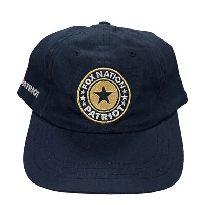 Sombrero Fox Nation Patriot azul marino bordado ajustable con tirantes Foto 1 de 4