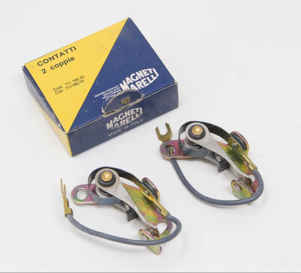NOS Magneti Marelli distributor ignition points pair 71118501 Fiat 128 X1/9 850 - Image 1 of 1