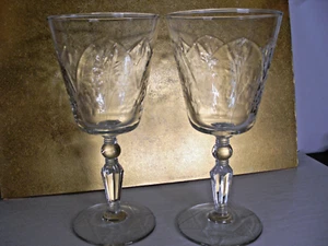 Vasos de agua Rock Sharpe LUJO - Flores, hojas, estrella de David - ¡HAZ OFERTA! - Imagen 1 de 11