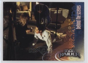 2001 Inkworks Lara Croft Tomb Raider Behind the Scenes #84 8y6