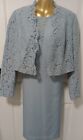 Jenny Packham Blue Dress And Lace Jacket Wedding Size 14 New With Tags