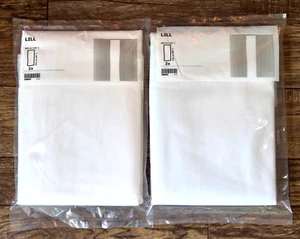 Pannelli per tende IKEA LILL bianco trasparente 2 paia 4 totali 110-98" 901.119,80 SIGILLATI - Foto 1 di 8