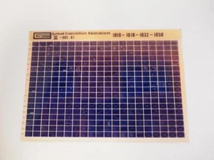 Gutbrod 1010 1018 1032 1050 Kleintraktor Ersatzteilliste Microfich - Bild 1 von 1