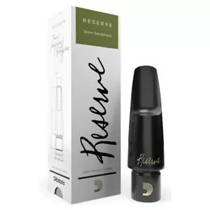 D'Addario Reserve Dxxx Mouthpiece for Tenor Sax/Saxophone Various Black. D - Picture 1 of 2