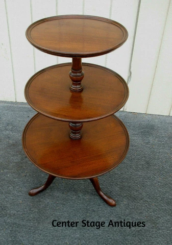 62963 BAKER Furniture 3 Tier Lamp Table Nightstand Stand Cover