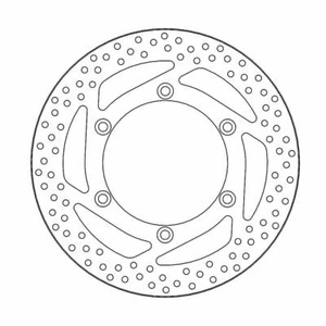Triumph BONNEVILLE 800 T100 2002-2004 Moto Masters Halo Front Brake Disc - Picture 1 of 5