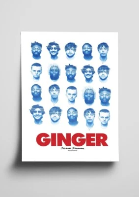 Brockhampton 'Ginger' Lithography Style Poster - Wall Decor, No Frame - Image 1 of 4