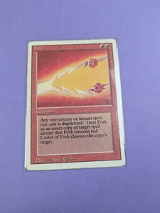 MTG Magic The Gathering: Revised Edition: Fork Rare - MP - Picture 1 of 8