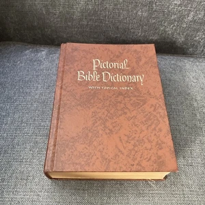 Pictorial Bible Dictionary with Topical Index - Hardcover 1973 - Picture 1 of 8