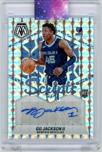 2023-24 Mosaic - GG Jackson II Rookie Scripts RC Silver Rookie Auto #RS-GGJ - Picture 1 of 2