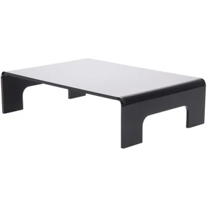 Plymor Black Acrylic Display Riser with Tray Handles, 3" H x 12" W x 8" D - Picture 1 of 1