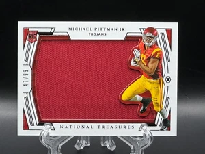 Parche Jumbo Michael Pittman Jr. 2020 National Treasures Collegiate Rookie/99 RC - Imagen 1 de 2