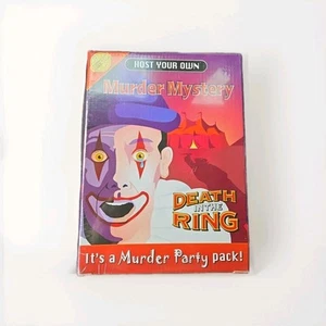 Host Your Own Murder Mystery Party Pack Death In The Ring VTG Y2K 2004 CHEATWELL - Picture 1 of 2