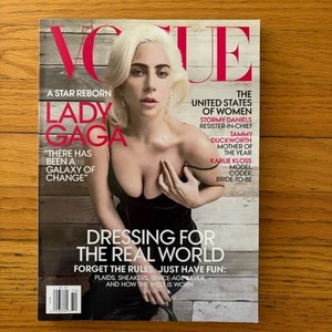 Vogue Magazine October 2018 LADY GAGA Cover Karlie Kloss US Edition No Label - Picture 1 of 3