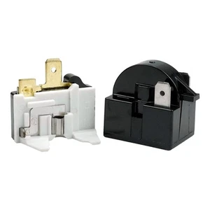 Relé de arranque PTC 33 ohmios 2 pines y 1/2 HP 375W protector de sobrecarga para refrigerador - Imagen 1 de 6